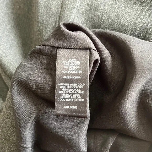 NWT EXPRESS Charcoal Gray Pencil Skirt/Size 6 - Picture 7 of 8